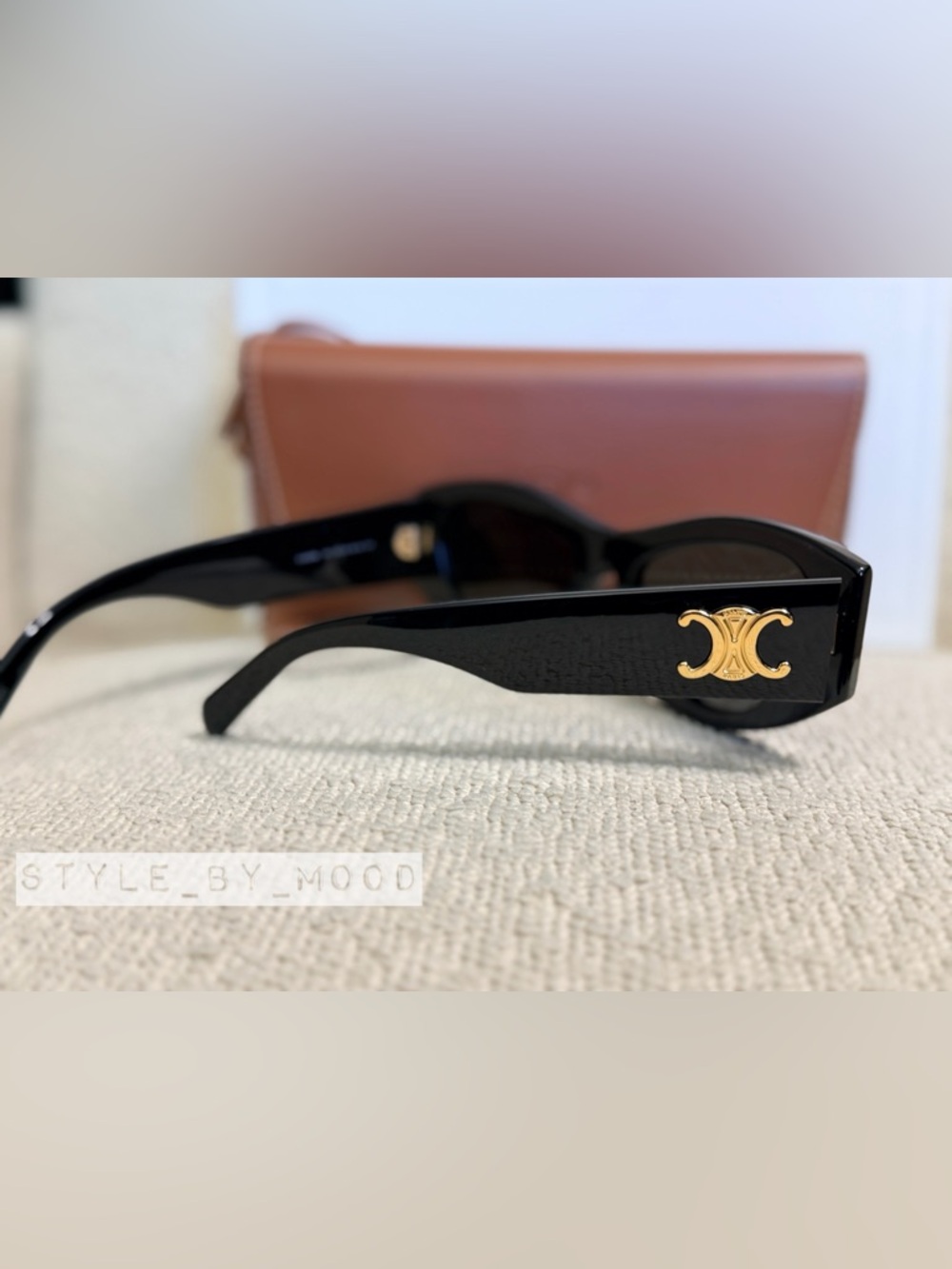 NWT CELINE Sunglasses CL 40308U 01A Black-Gold/Dark Gray For Men Women - Picture 4 of 9